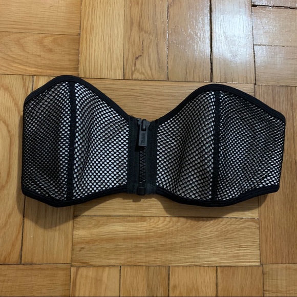 Triangl Neoprene Zip Bikini Top